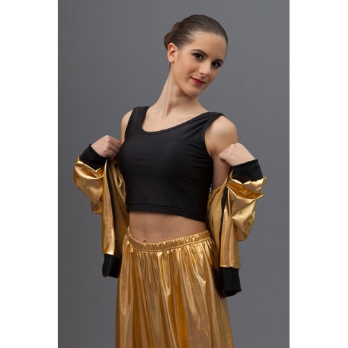 CROPPED TANK TOP IN LYCRA